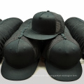 2022 New Black Flat Brim Mesh Cap